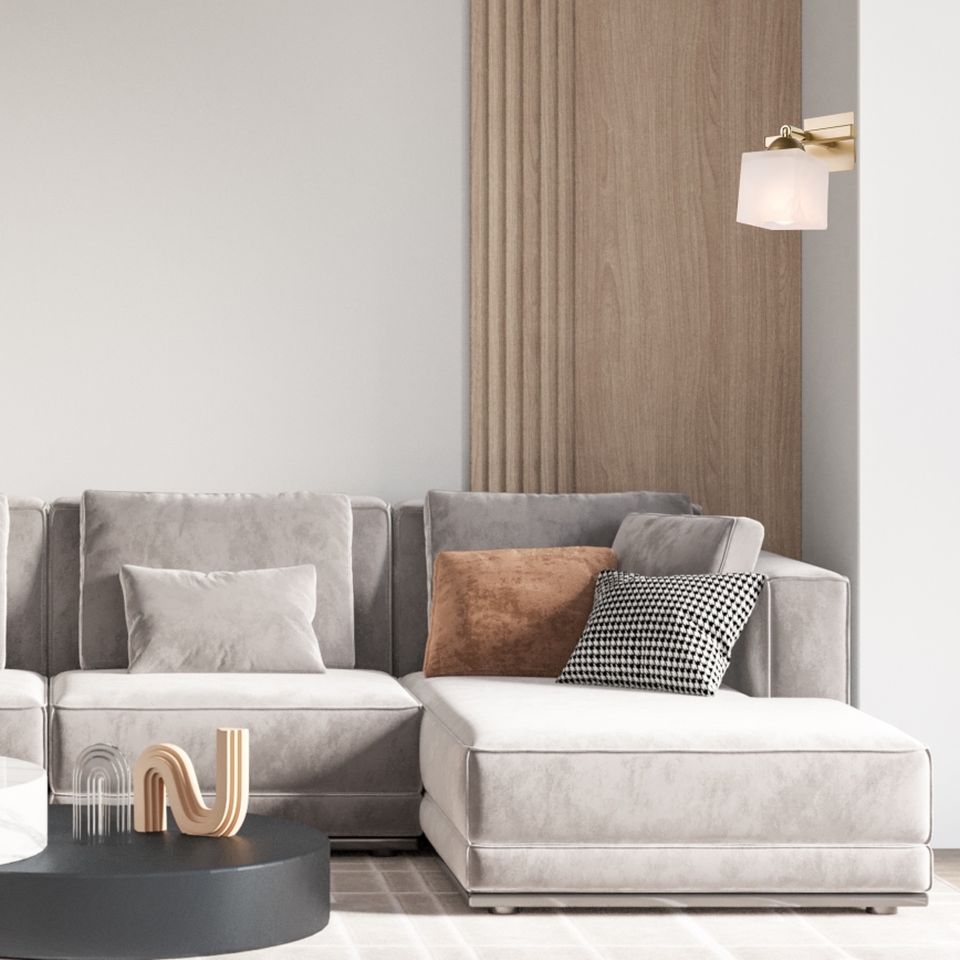 Wall light KLARA 1xE14/40W/230V gold
