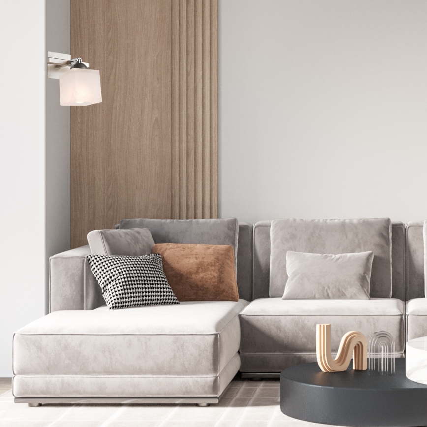 Wall light KLARA 1xE14/40W/230V matte chrome