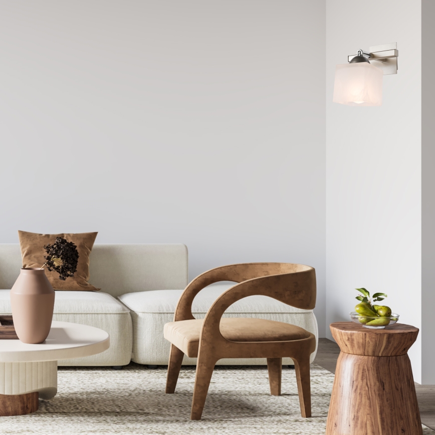 Wall light KLARA 1xE14/40W/230V matte chrome