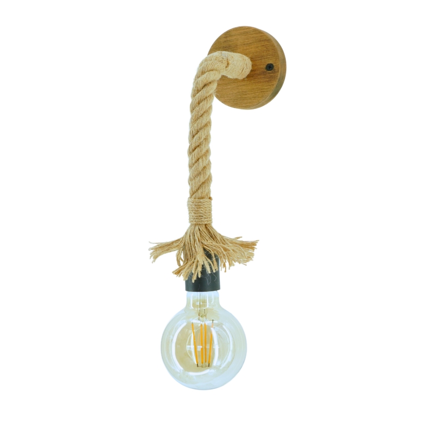 Wall light KOS 1xE27/60W/230V beech