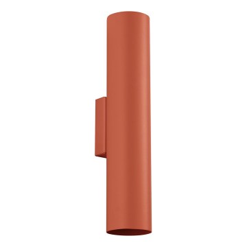 Wall light LAGOS 2xGU10/10W/230V red