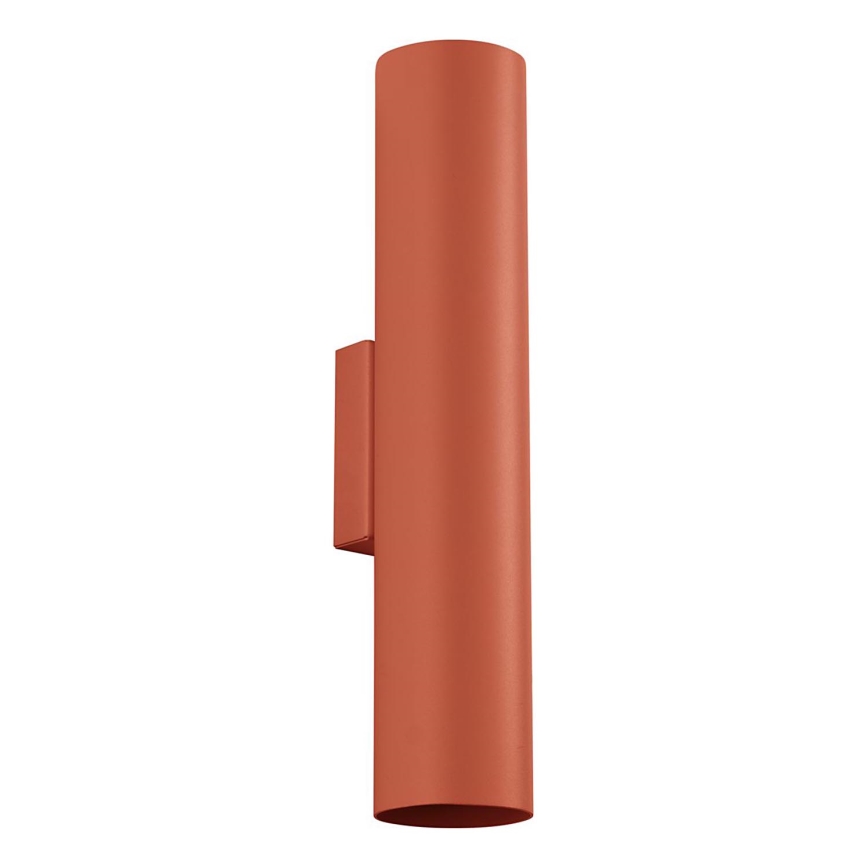 Wall light LAGOS 2xGU10/10W/230V red