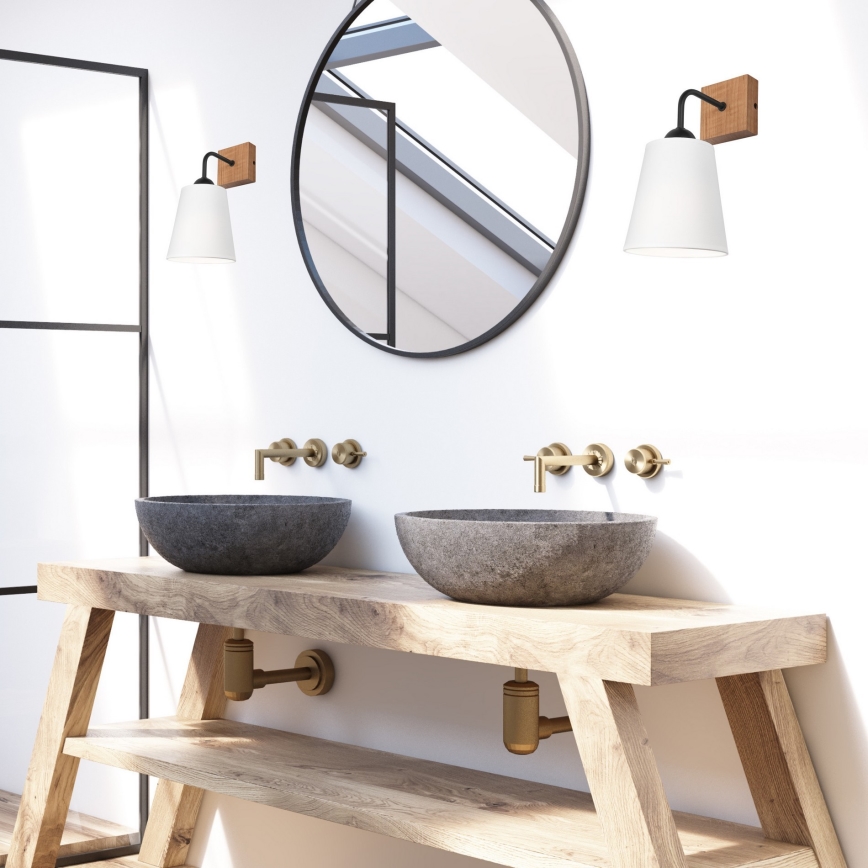 Wall light LULA 1xE27/60W/230V oak