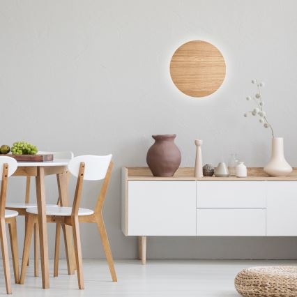 Wall light LUNA 3xG9/8W/230V d. 30 cm beige