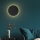 Wall light LUNA 4xG9/8W/230V d. 40 cm black