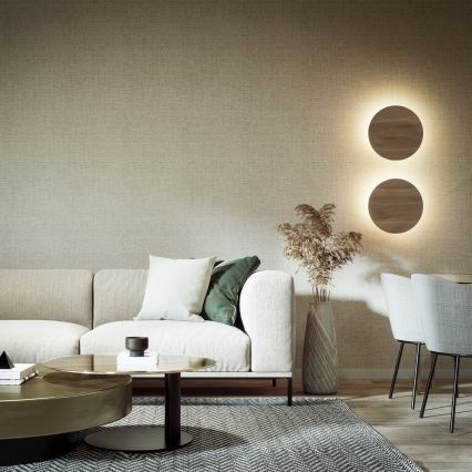 Wall light LUNA 4xG9/8W/230V d. 40 cm brown