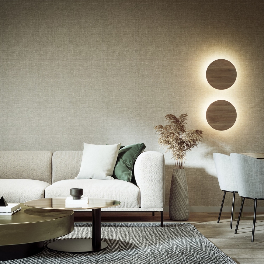 Wall light LUNA 4xG9/8W/230V d. 40 cm brown