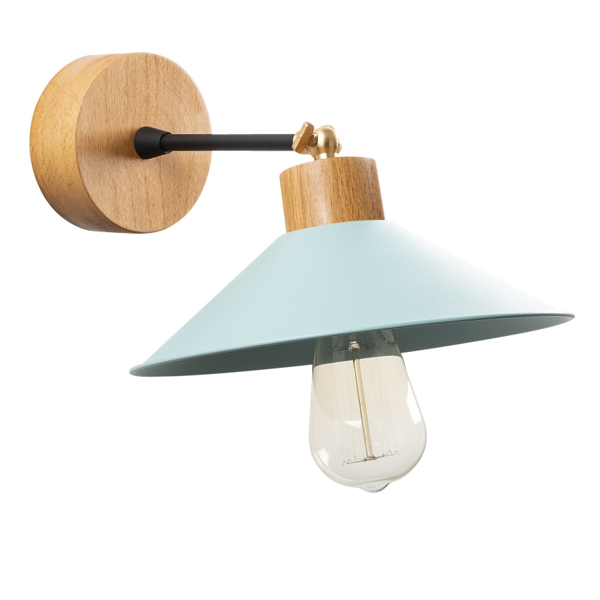 Wall light MANAVGAT 1xE27/40W/230V brown/blue