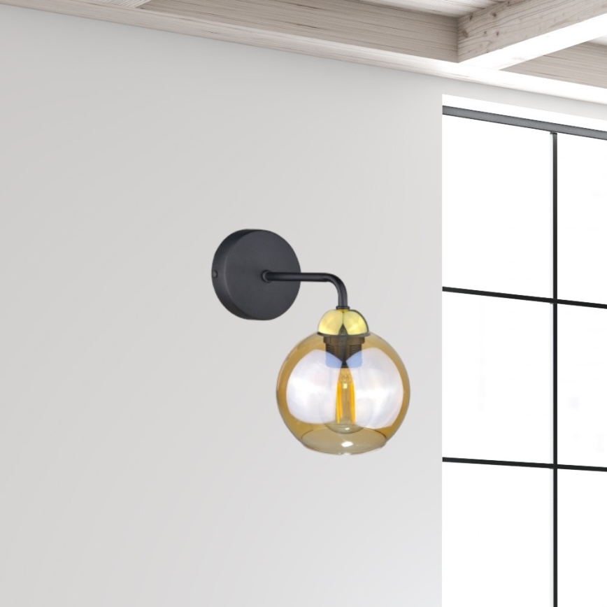 Wall light MELLE GOLD 1xE27/60W/230V