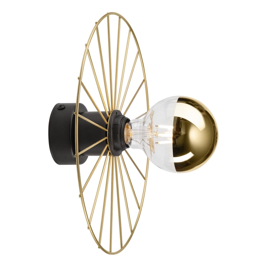Wall light MONTANA 1xE27/15W/230V d. 30 cm gold