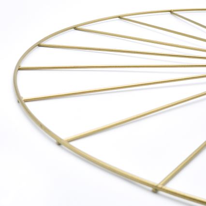 Wall light MONTANA 1xE27/15W/230V d. 30 cm gold