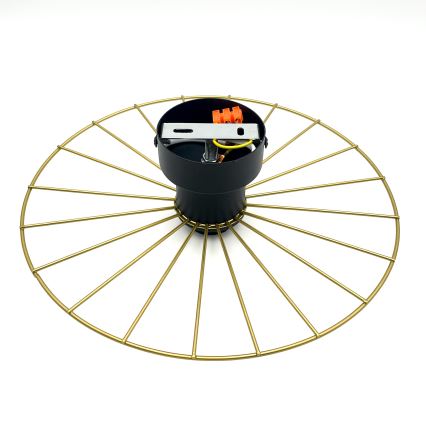Wall light MONTANA 1xE27/15W/230V d. 30 cm gold