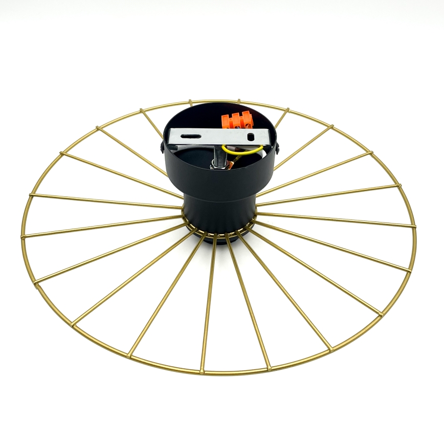 Wall light MONTANA 1xE27/15W/230V d. 30 cm gold
