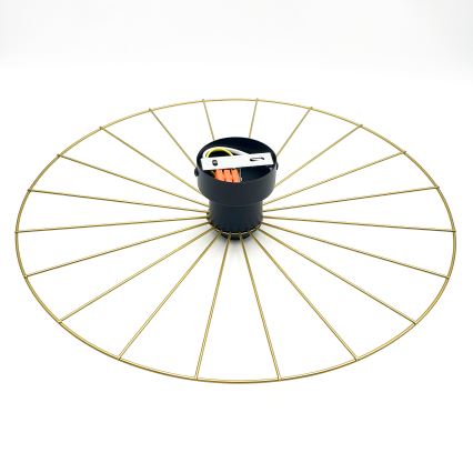 Wall light MONTANA 1xE27/15W/230V d. 45 cm gold