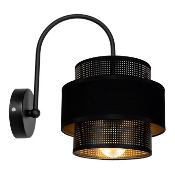 Wall light NESS 1xE27/60W/230V black
