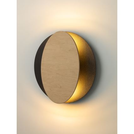 Wall light OVO 2xG9/12W/230V black/brown