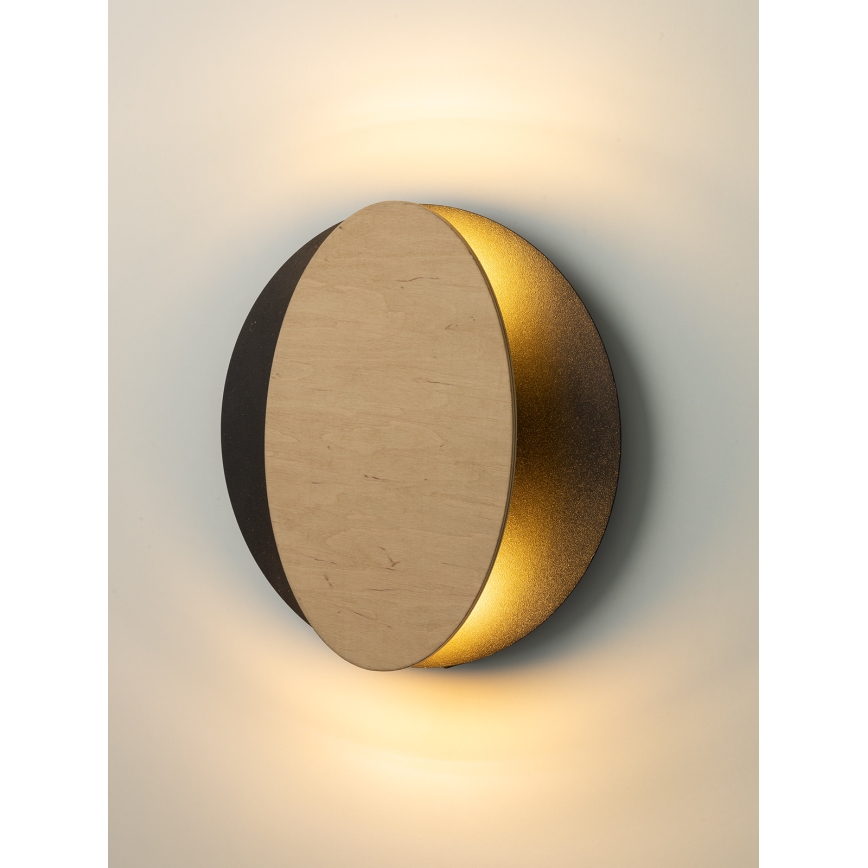 Wall light OVO 2xG9/12W/230V black/brown