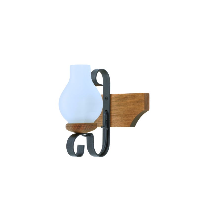 Wall light QUEEN 1xE14/40W/230V beech