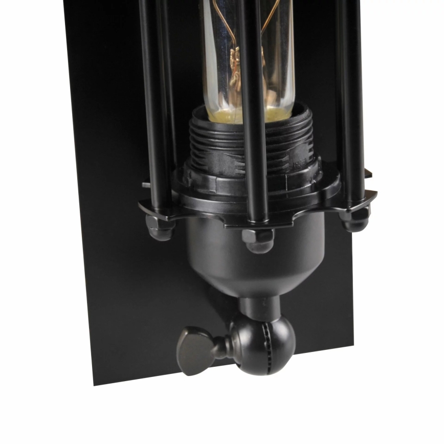 Wall light RETRO 1xE27/20W/230V black