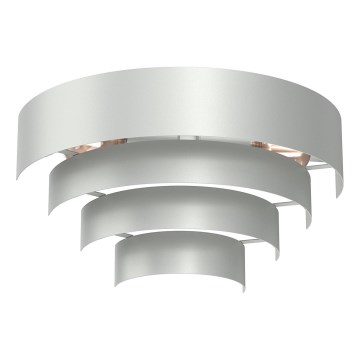 Wall light RINGS 2xE27/15W/230V shiny chrome
