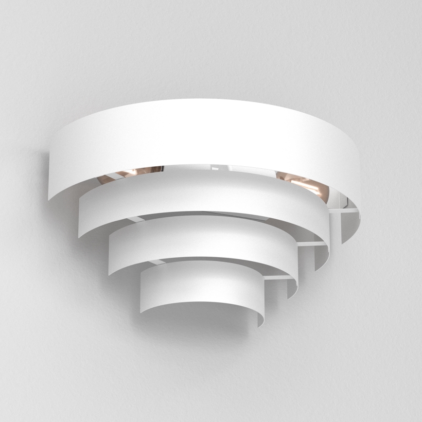 Wall light RINGS 2xE27/15W/230V white