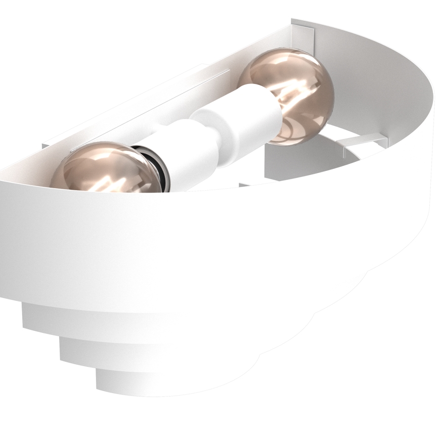 Wall light RINGS 2xE27/15W/230V white