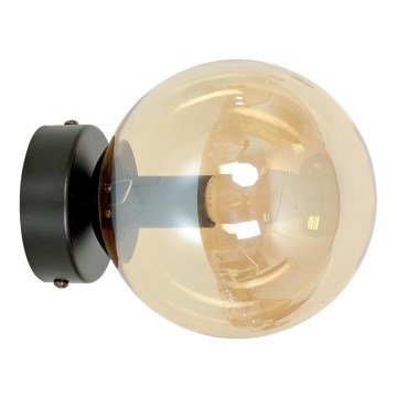Wall light ROSSI 1xE14/10W/230V black/beige