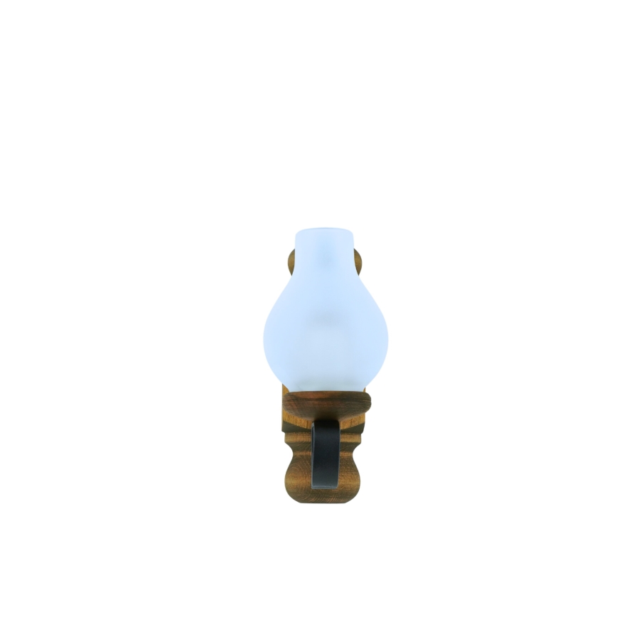 Wall light RUSTIC 1xE14/40W/230V beech