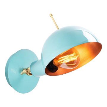 Wall light SIVANI 1xE27/40W/230V blue