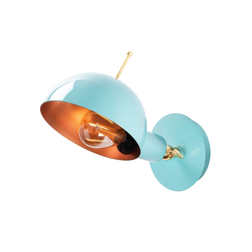 Wall light SIVANI 1xE27/40W/230V blue