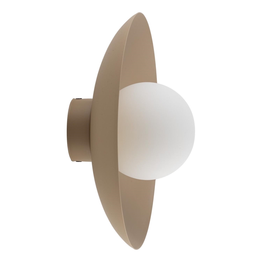 Wall light SLATE 1xG9/8W/230V d. 28 cm beige