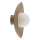 Wall light SLATE 1xG9/8W/230V d. 28 cm beige