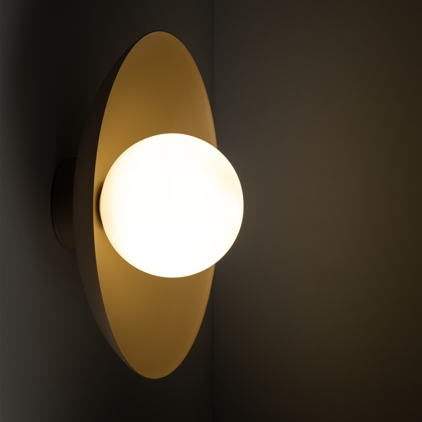 Wall light SLATE 1xG9/8W/230V d. 28 cm beige