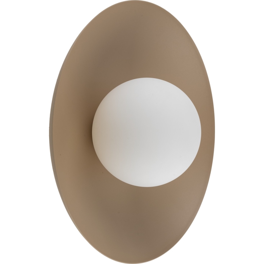 Wall light SLATE 1xG9/8W/230V d. 28 cm beige