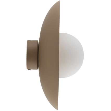 Wall light SLATE 1xG9/8W/230V d. 28 cm beige