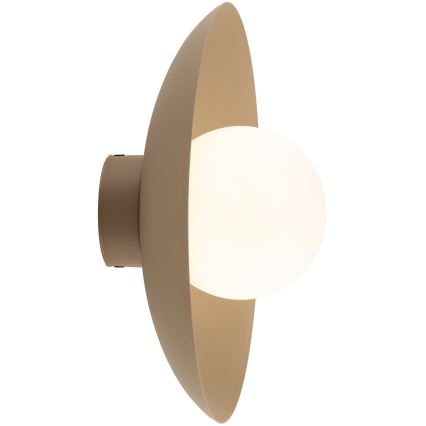 Wall light SLATE 1xG9/8W/230V d. 28 cm beige