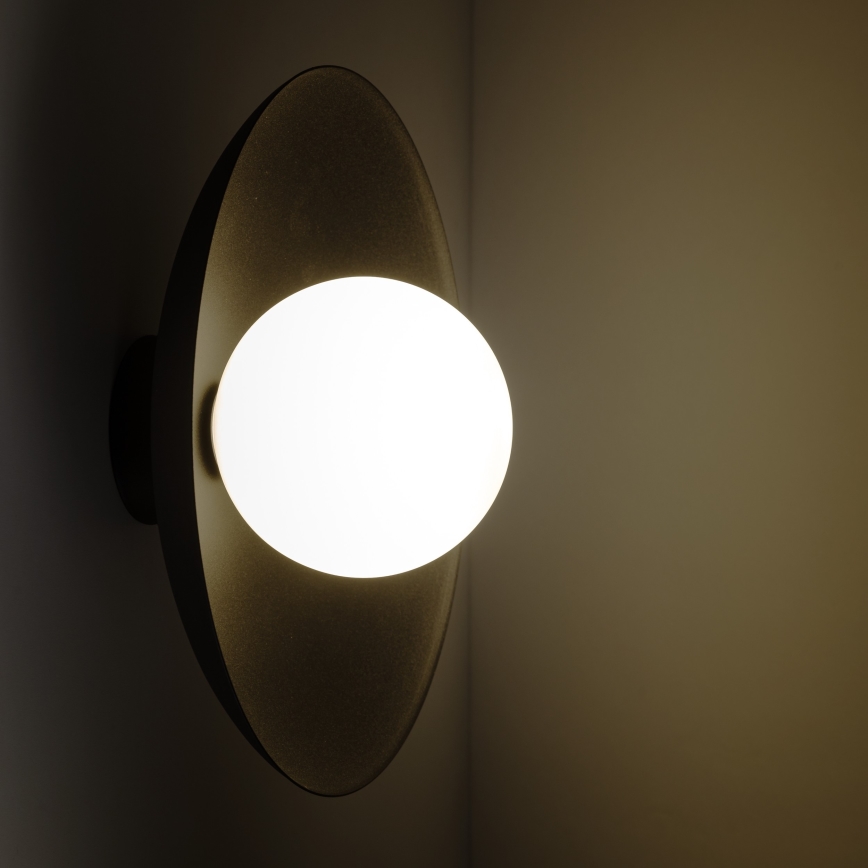 Wall light SLATE 1xG9/8W/230V d. 28 cm black
