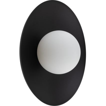 Wall light SLATE 1xG9/8W/230V d. 28 cm black