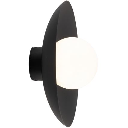 Wall light SLATE 1xG9/8W/230V d. 28 cm black