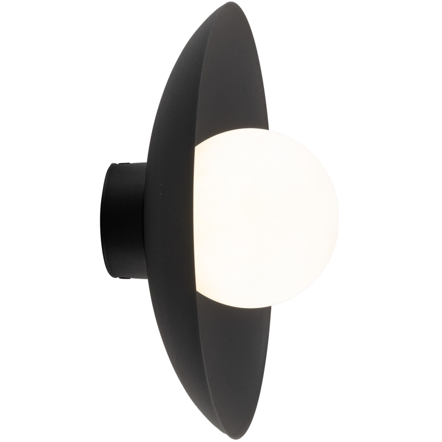 Wall light SLATE 1xG9/8W/230V d. 28 cm black