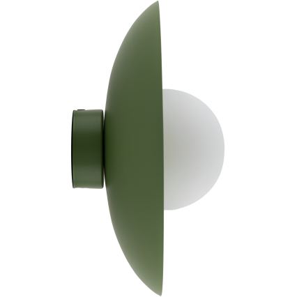 Wall light SLATE 1xG9/8W/230V d. 28 cm green