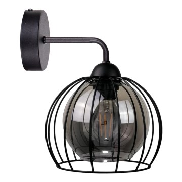 Wall light SOLO BLACK 1xE27/60W/230V