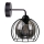 Wall light SOLO BLACK 1xE27/60W/230V