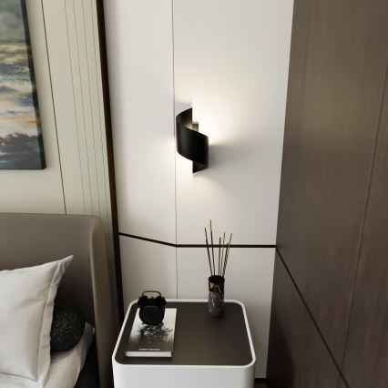 Wall light SPINER 1xG9/8W/230V black