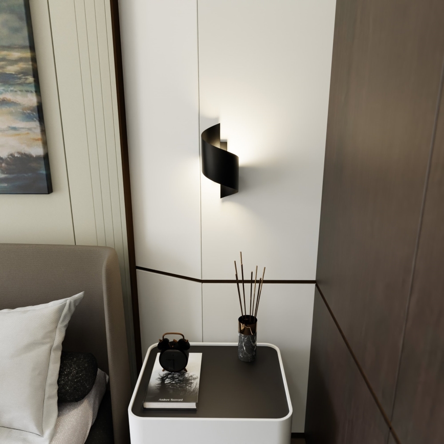 Wall light SPINER 1xG9/8W/230V black