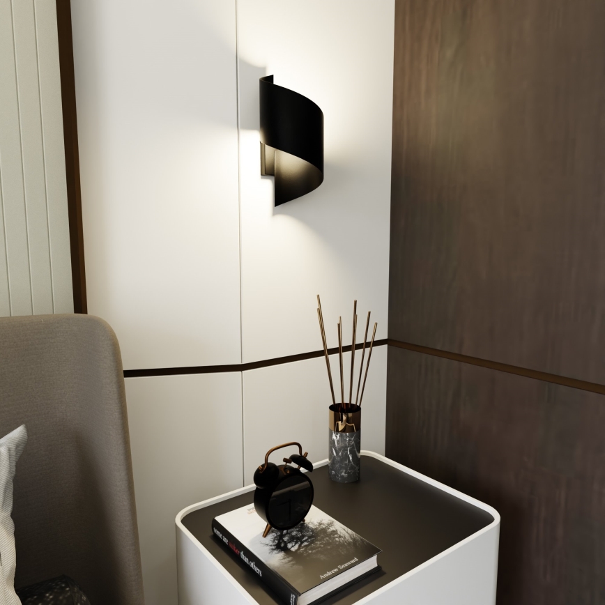 Wall light SPINER 1xG9/8W/230V black