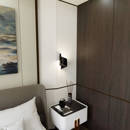 Wall light SPINER 1xG9/8W/230V black