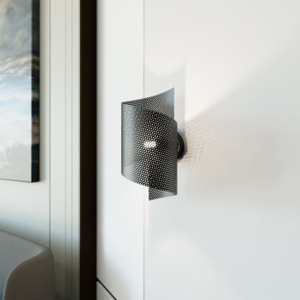 Wall light SPIRAL 1xG9/8W/230V black