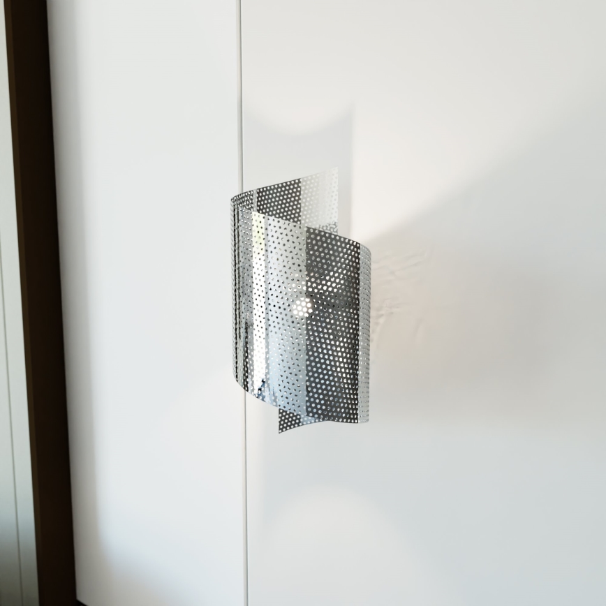 Wall light SPIRAL 1xG9/8W/230V matte chrome