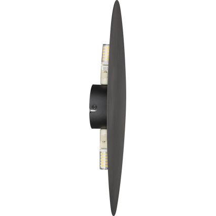 Wall light STONE 2xG9/8W/230V 30x39 cm black